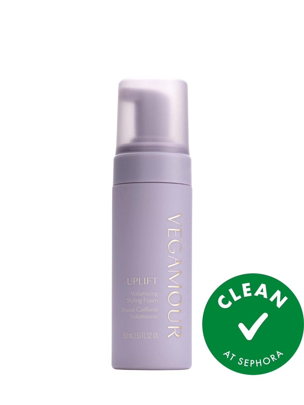 Vegamour Uplift Volumizing Styling Foam Full Size New
